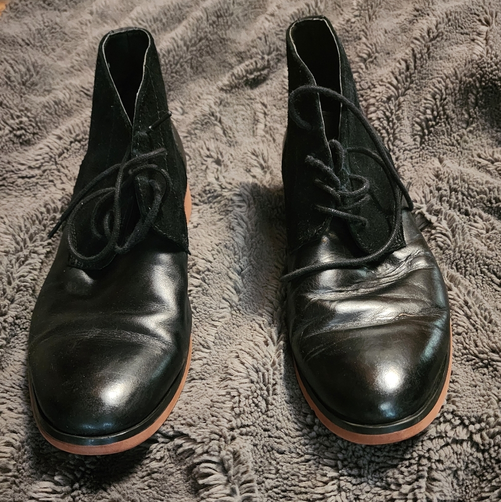 Stacy Adams Black Chukka Boots Leather Sophistication